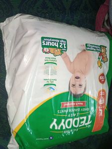 Teddy Easy Baby Diaper Pants - Large (28 Count)
