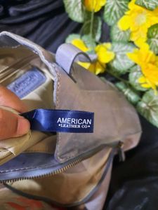 American Leather Co. Blue
