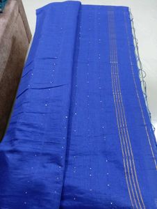 Dark Blue With Sequins & False Attached