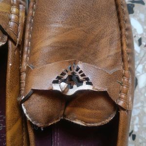 Brown Leather Loafers