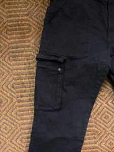 Black Cargo Pants