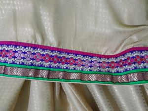 Golden Saree