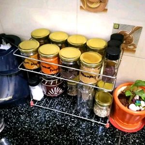 Gift Free 250 Ml Glasses Jar For Kitchen Use
