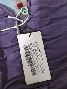 Purple Ruched Bodycon Micro Mini Dress 😍