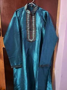Designer Kurta Pajama ( chanderi Silk)