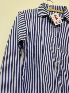 Price Drop  ‼️Blue Striped Shirt For Ladies