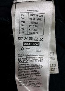 Decathlon Black Track Pants