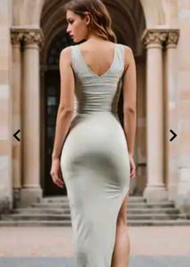 Elegant Bodycon Maxi Dress