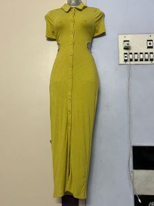 SHEIN BRANDED YELLOW Maxi Dress