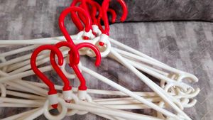 Plastic Hangers Set Of 12