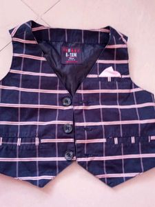Cute Pink shirt and vest set