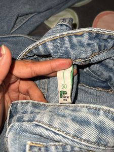 Blue Flared Jeans