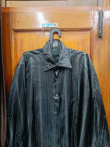 🇳🇿💫♥️ Dark Cock Colour Stylish Striped Shirt