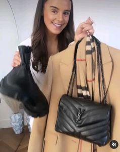 YSL LOULOU PUFFED SHOULDER BAG WITH BOX