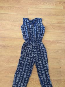 Printed Casual Jumpsuit