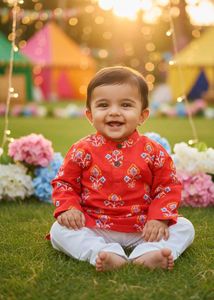 Cute Baby Kurta Set