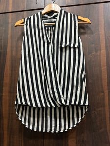 Striped Sleeveless Top