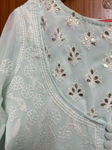Elegant Embroidered Kurta adjustable and new