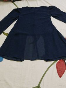 Cute Navy Blue Dress GOOD FOR DIWALI