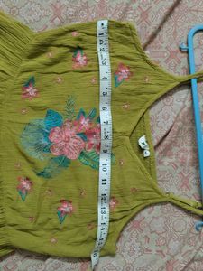 Green Floral Sundress (Unused)