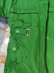 brand new Green Hooded Jacket upto 9 years