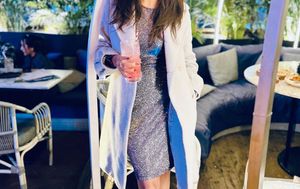 Overcoat With Little Shimmer