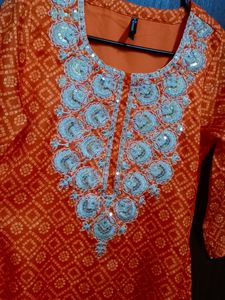 Bandhani Kurta Set