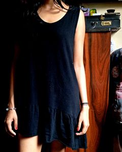Little Black Dress with Ruffle🏵️