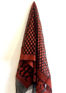 Elegant Paisley Weaved Dupatta-New