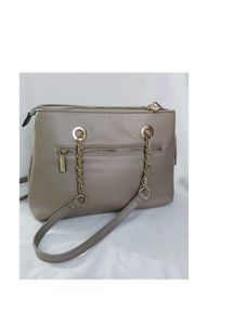 Original Darcy Mark&#39;s London Taupe Quilted Bag