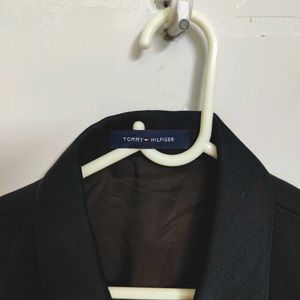 Tommy Hilfiger Male Black Solid Coat - Chest 40