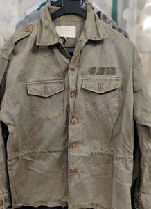 Coster Blue Military Style Jacket