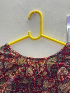 Paisley Print Short Kurti