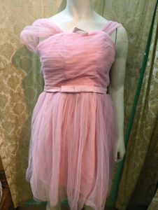Pink Tulle Party Dress