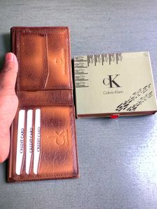 5pc Original leather Multi Brand Wallet