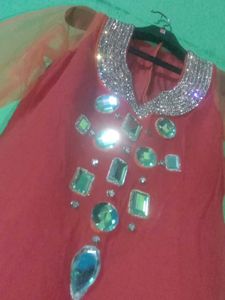 Traditional Mirror Work Suit...!!!!!!