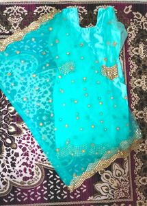 New Net Kurti With Dupatta, Looking Amazing