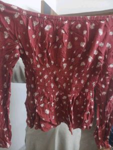 Floral Off-Shoulder Top