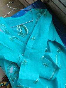 Ferozi Pure Lucknowi Kurta!
