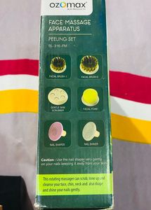 Ozomax Face Massanger Facial Kit Brush Men Women
