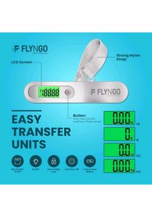 FLYNGO Weight Machine For Luggage Weighing Scale F