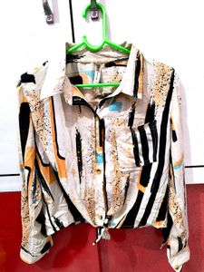 Colourblocked Campus Sutra Shirt
