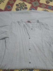 Cotton Collar Kurti - Used One