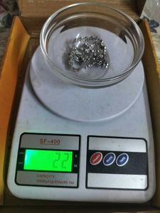 92.5 Silver Jewellery Set (Baby Pink Droplet)