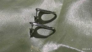 Honeycomb Silver Earrings