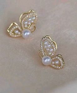 Butterfly Stone Earrings