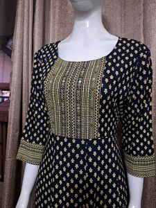Kurti Top - Anaarkali Pattern
