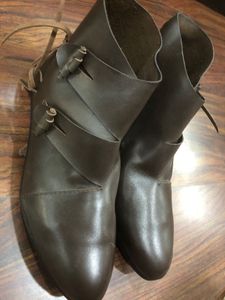 Vikings Leather Ankle Boots