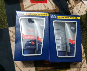 (Pack of 4) Nivea Men Face Wash Set