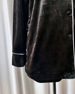 Korean Velvet Pajama Top